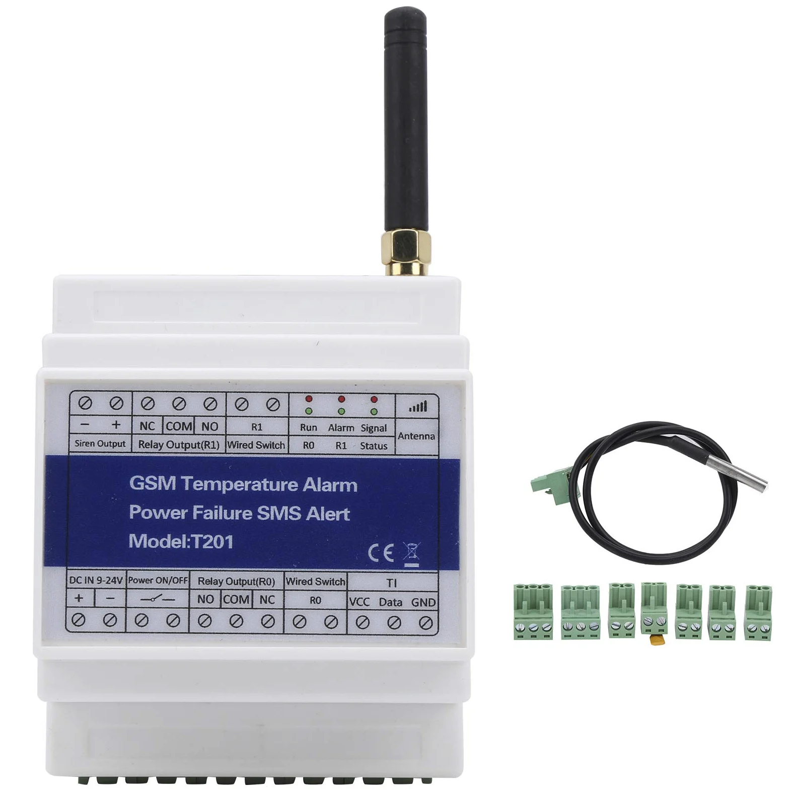 Alarme de température SMS GSM, Alerte de Panne de Courant pour la sécurité à Domicile, Rapport de minuterie de Prise en Charge de la Surveillance à Distance