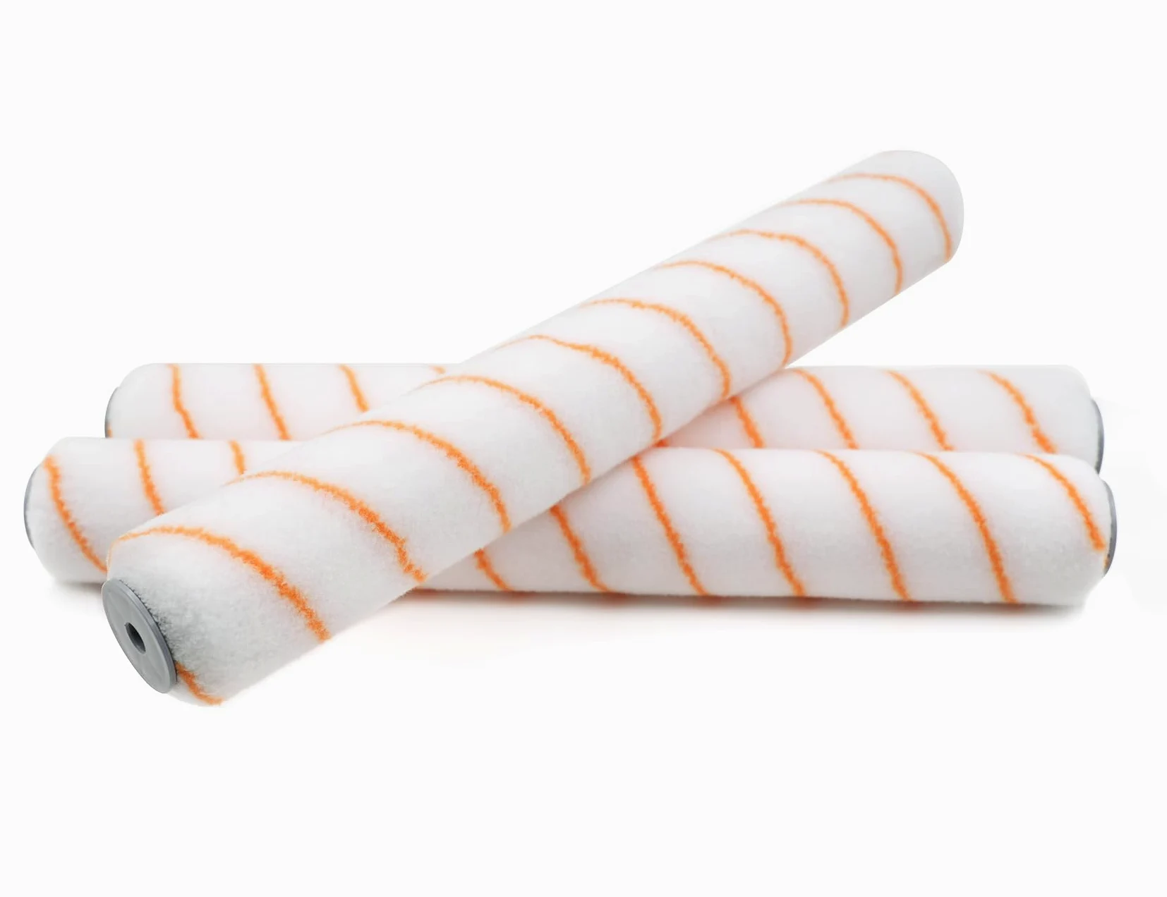 ROLLINGDOG Lot de 3 manchons de rouleau de peinture en polyester pour plafond, mur, sol, terrasse 45,7 cm
