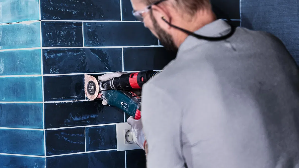 Bosch Professional 1x Enlève-mortier Expert 3 max AVZ 70 RT4 (pour Mortier, Ø 70 mm, Accessoire Outil multifonction)