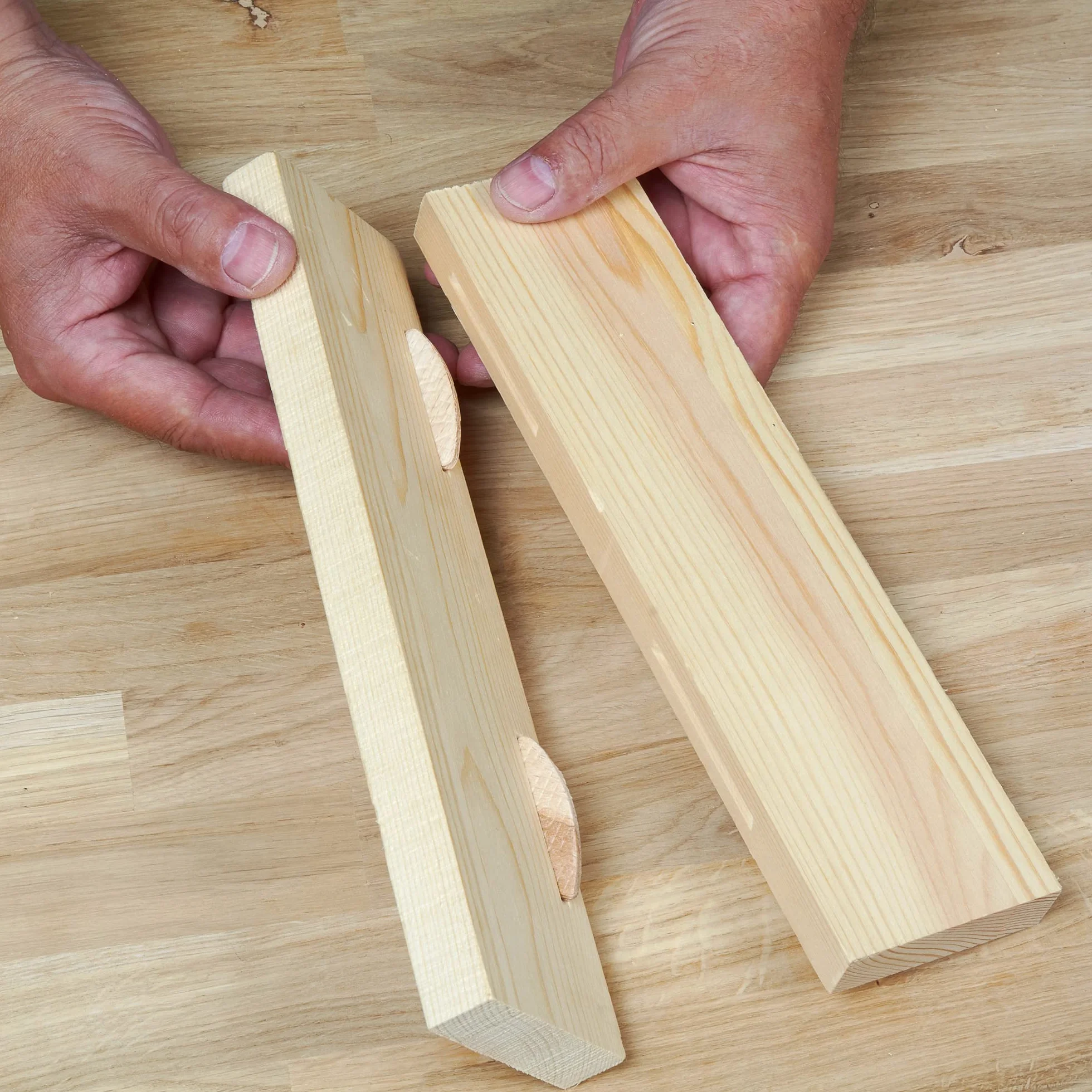 Trend 100pcs Beechwood Joining Biscuits (No. 10) for Woodworking, Joinery, and Furniture Framing, BSC/10/100