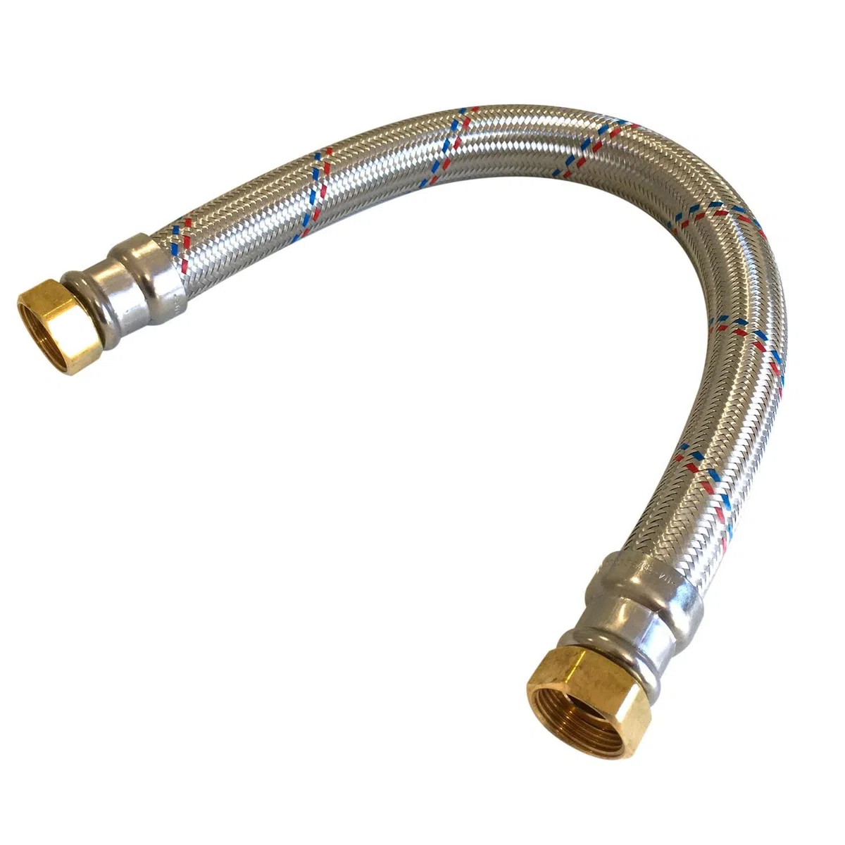 Flexible Inox ø24mm Intérieur F-f 1" (26/34) Longueur 100cm