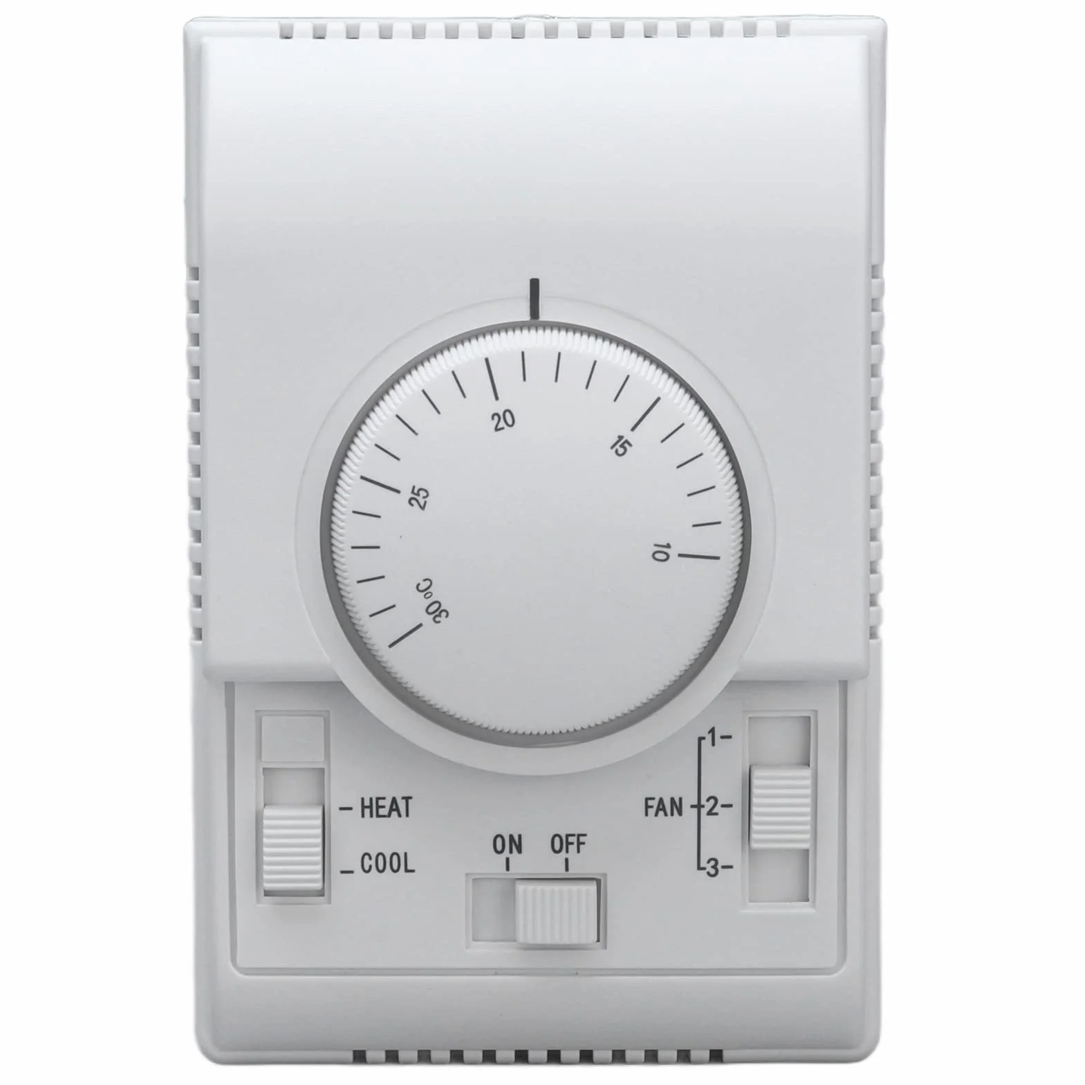 Thermostat Mécanique Thermostats Chauffage et Refroidissement Régulateur de Température Mécanique à Deux Voies Interrupteur de Thermostat pour Air Central Programmable
