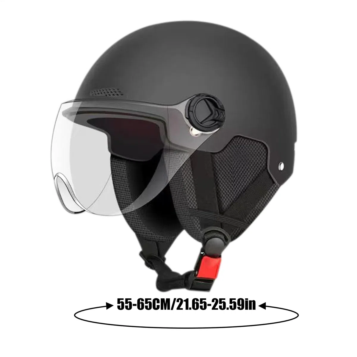 Casque de scooter électrique, casque de vélo pour homme, respirant, anti-UV, protection auditive, chapeau de sécurité pour homme et femme, équitation, skateboard, vélo pour enfants