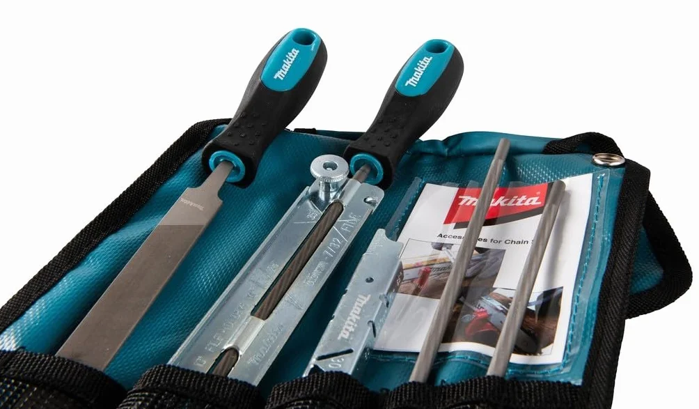 Makita D-72160 Ensemble d'affûtage 4,5 mm dans une pochette enroulable