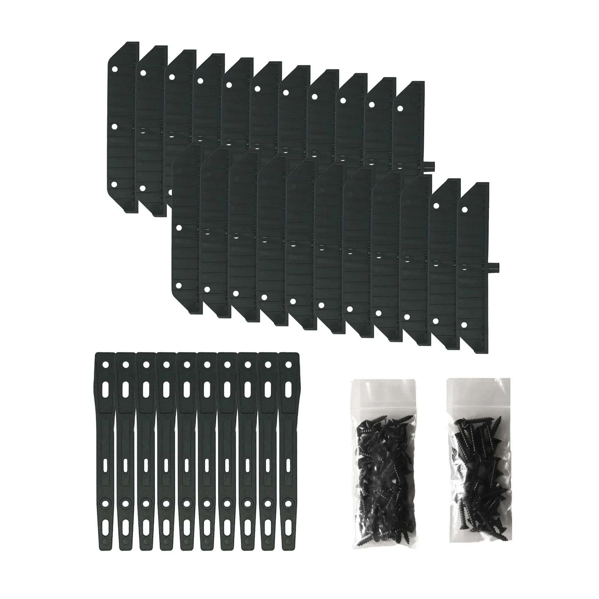 Nuvo Iron Stores persiennes et système d'obturation - Kit de matériel (conçu pour Une Utilisation jusqu'à 122 cm de Largeur) - LSB48