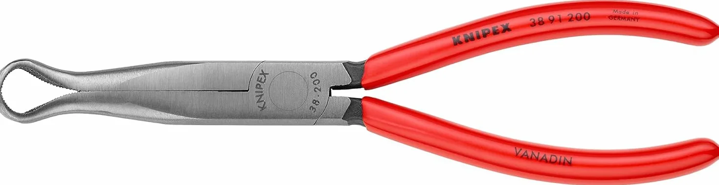 Knipex Pince de mécanicien gainées en plastique 200 mm, 38 91 200