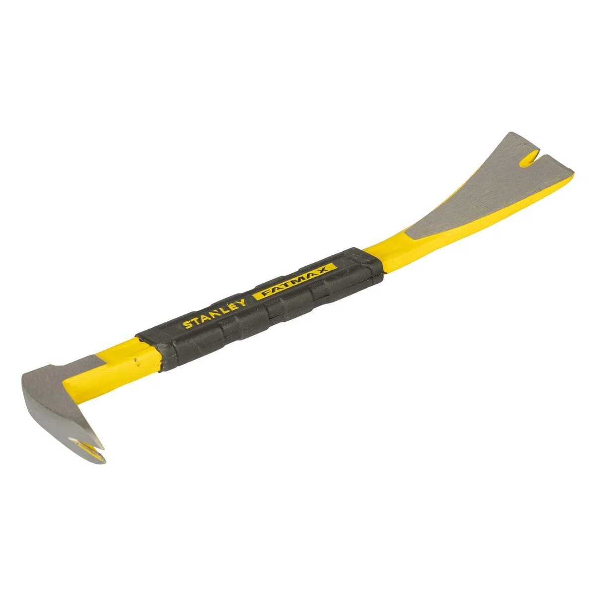STANLEY FMHT1-55009 Arrache-Clous Gamme FATMAX - Pinces Biseautées - Acier Au Carbone - Tête Plate - Poignée Plastique - Finition Antiglisse Pour Un Meilleur Levier