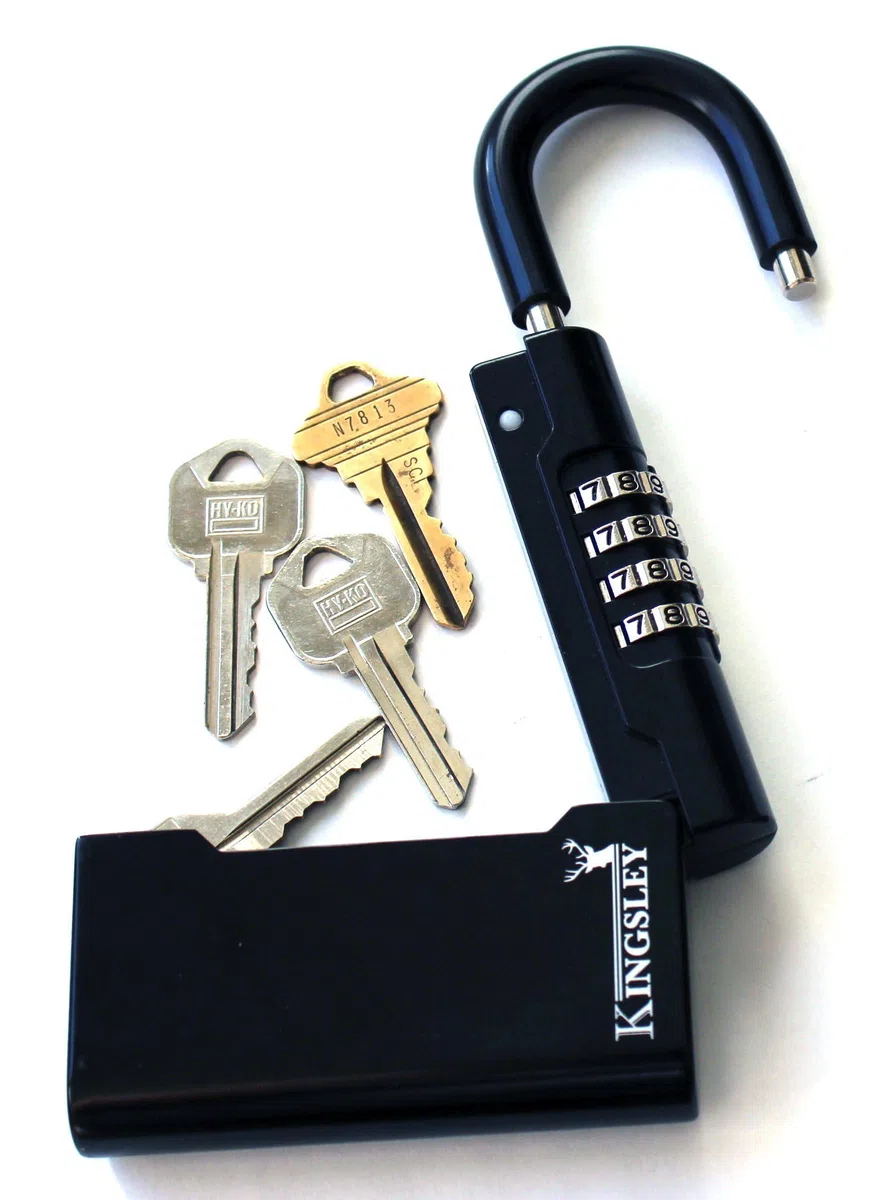 Kingsley Guard-a-key Boîte à serrure pour immobilier Noir