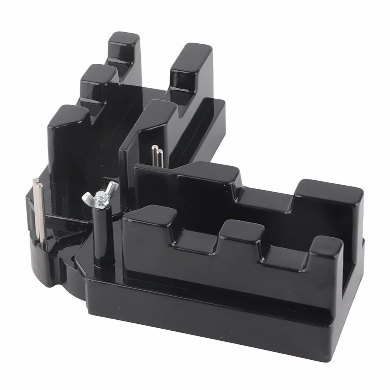 Boîte à Onglet Professionnelle 2-en-1, Outil de Coupe et Mesure d'Angle pour Moulures, Guide de Coupe Angulaire