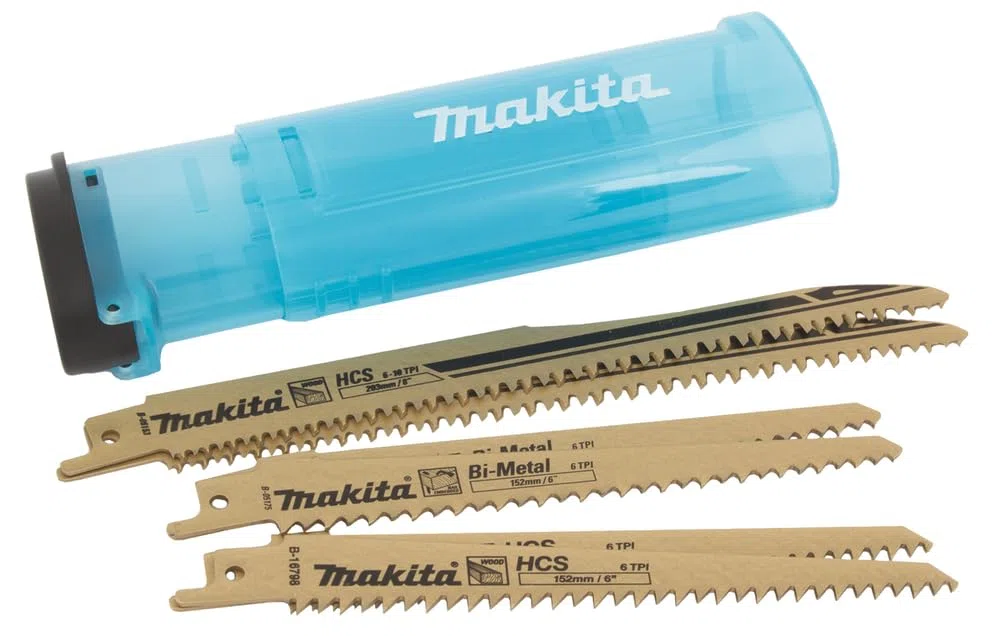 Pack de lames de scie sabre 203 mm pour bois (6 pcs) - MAKITA B-44432