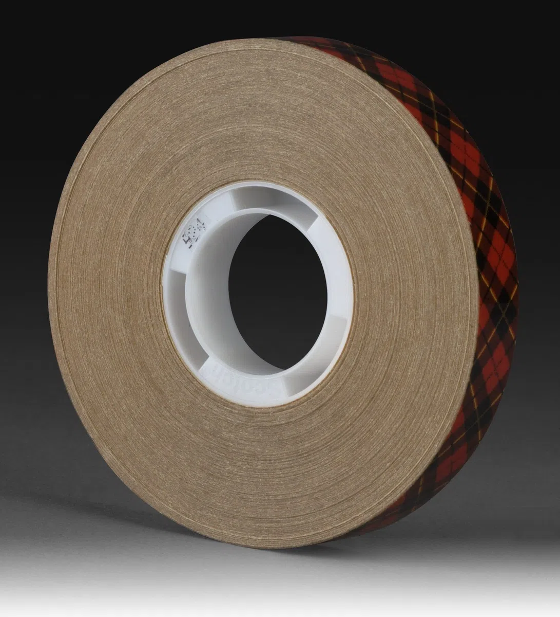 3M Scotch 924 ATG Tape: 1/2 in. x 36 yds. (Clear Adhesive on Tan Liner)