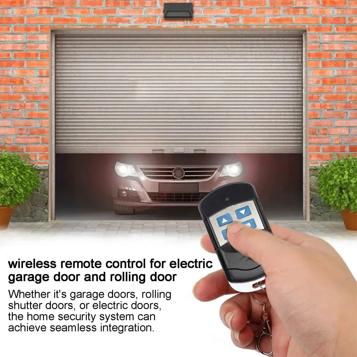 Télécommande pour ouvre-Porte de Garage - Décapsuleur sans Fil - Clicker de 315/ MHz, contrôle pour ouvre-Porte,