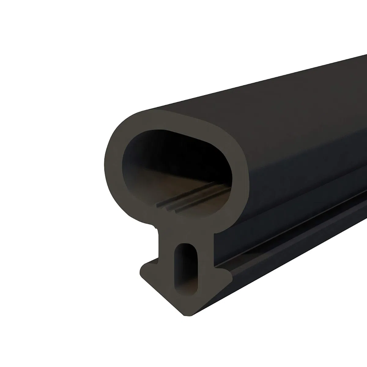 DQ-PP Joint de fenêtre | Noir | 10 m | S-232 Panorama | Fenêtre PVC | Joint d'étanchéité en caoutchouc | Joint de fenêtre en plastique | Joint profilé en aluminium
