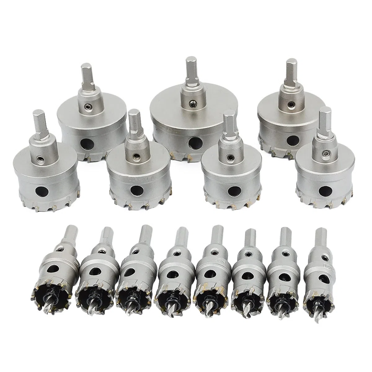 12-200mm TCT Scie Trépan Forets Métal Scie Carbure Alliage Ouvre-Trou pour Acier Inoxydable Alliage Métal Forage (Hole Diameter : 48mm)