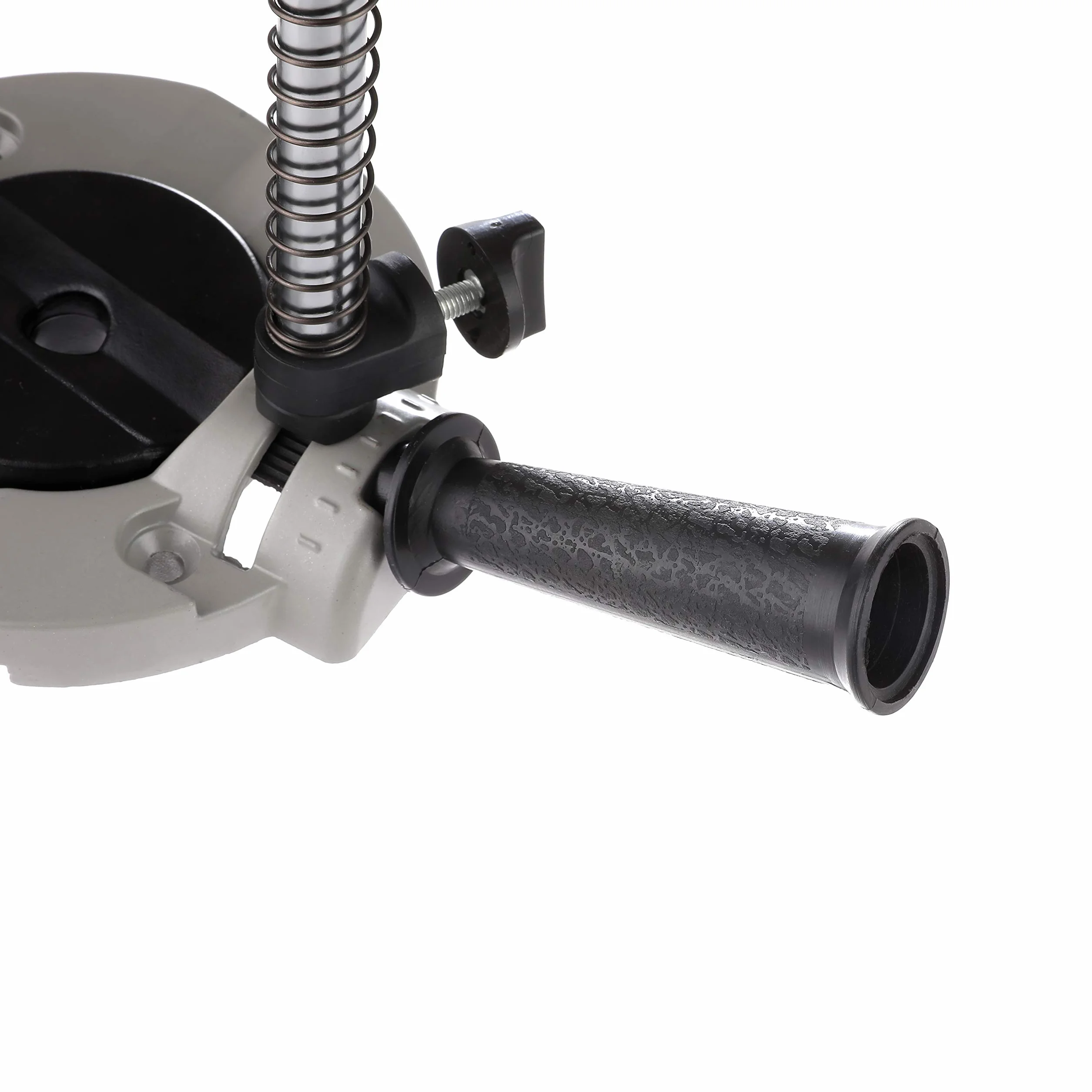 TOPWAY Support de Forage avec Mandrin 13mm, Attachement de Guide de Perçage Mobile Multi-angle pour perceuse électrique 1/2" et 3/8" 105414