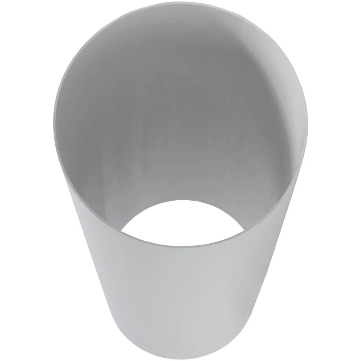 Vent Systems Tuyau de ventilation rond Ø 125 mm – 300 mm de long – pour raccordement de, conduit d'évacuation ou conduit d'alimentation, système de chauffage et de refroidissement par