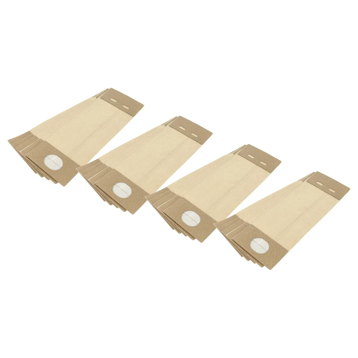 vhbw 20x Filtres turbo compatible avec Makita BO6030 | BO6040, BO5021 ponceuse, ponceuse orbitale - Lot de sacs d'aspiration en papier