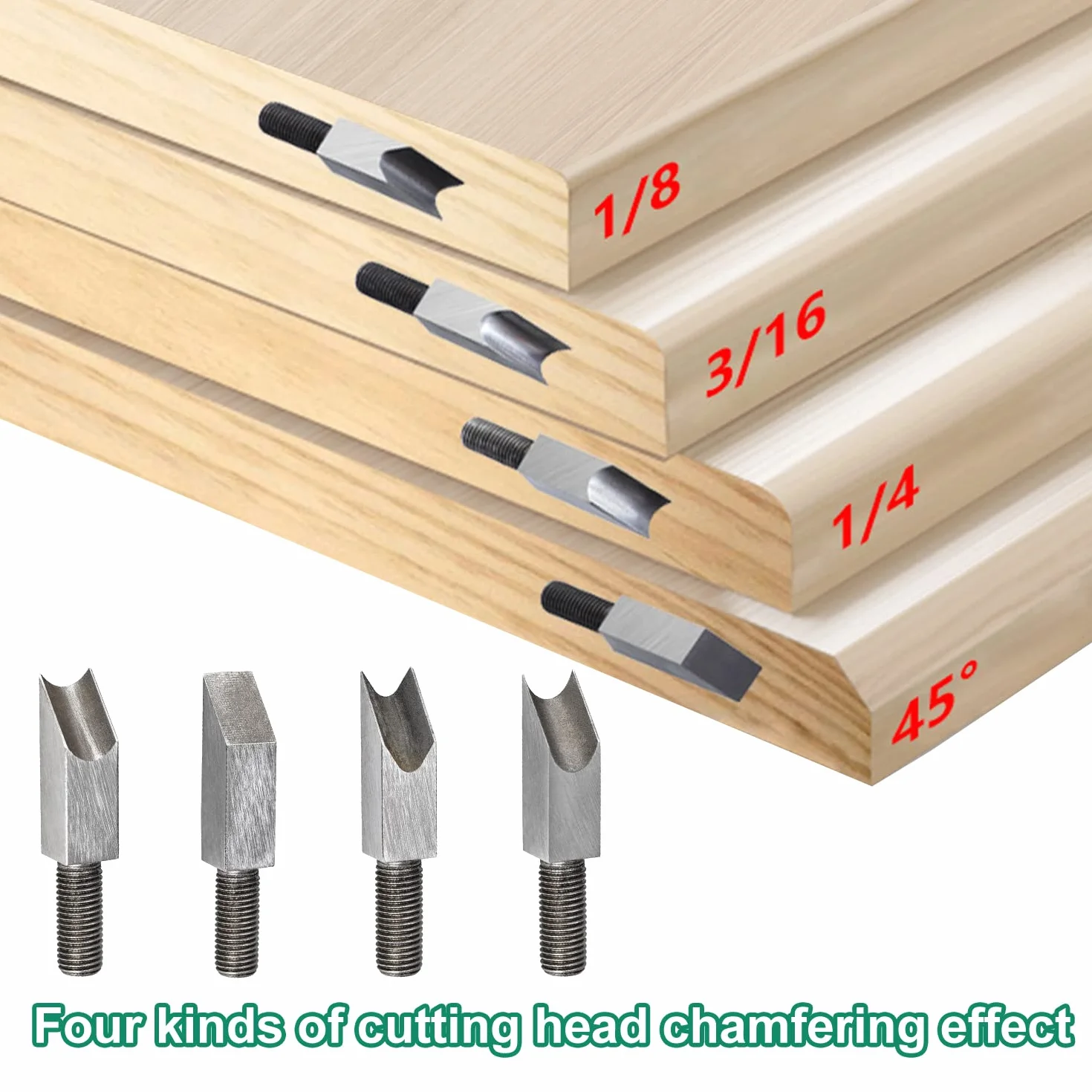 7 Pcs Rabot a Chanfreiner Manuel Suite, Woodworking Edge Corner Raboteuse, Biseau à 45 Degrés Rabot Dangle, pour Travail du Bois, Coupe Rapide du Bois