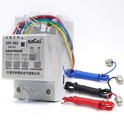 MASUNN Df96D Ac220V 5A Rail Din Commutateur À Flotteur Régulateur De Niveau d'eau Automatique avec 3 Sondes