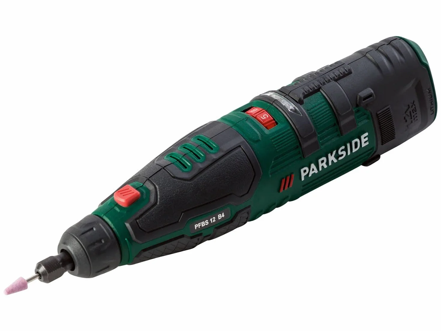 Coffret Parkside Mini meuleuse sans fil 4 v outil rotatif pfbs