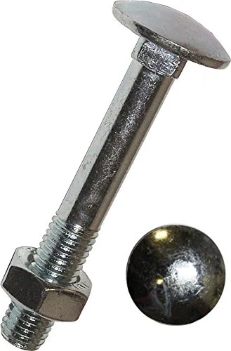Dresselhaus tire-fonds, collet carré mu galvanisé 5 m x 30 mm lot de 50 pièces