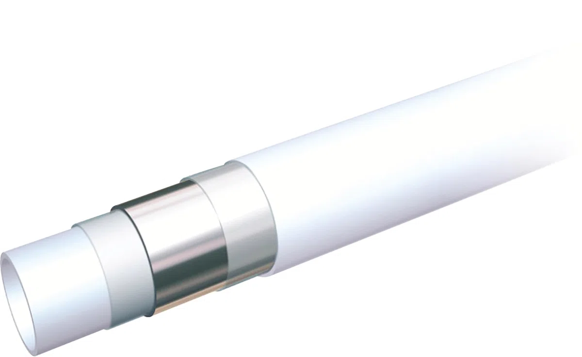 SOMATHERM FOR YOU, Couronne de tube multicouche 25m Ø16mm - Installation facile pour réseaux d'eau potable et chauffage - Finition esthétique blanche, faible dilatation, sans soudure
