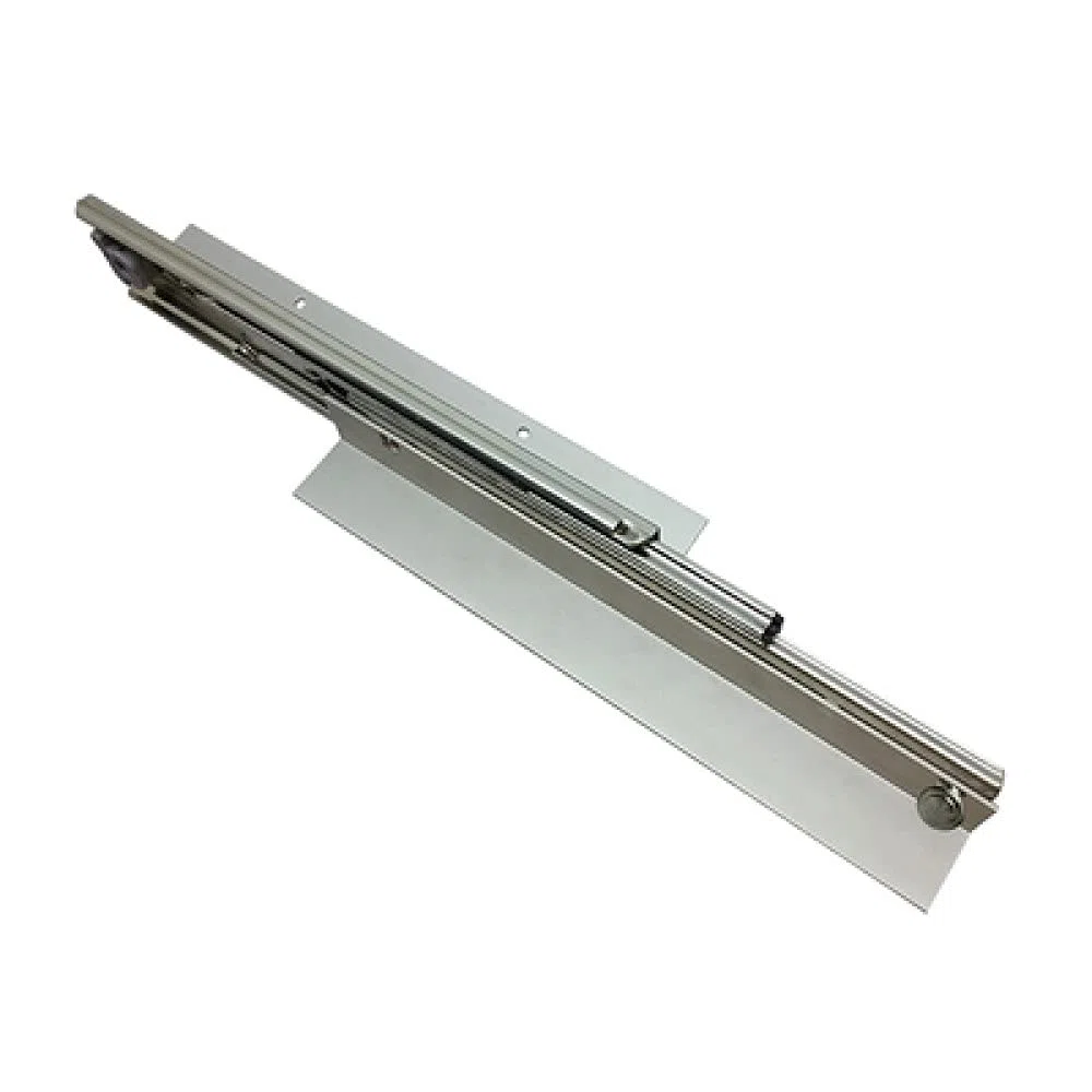 (1 glissière 2 charnières/quincaillerie de glissière de table extensible rallonge de table pliante, 1 glissière