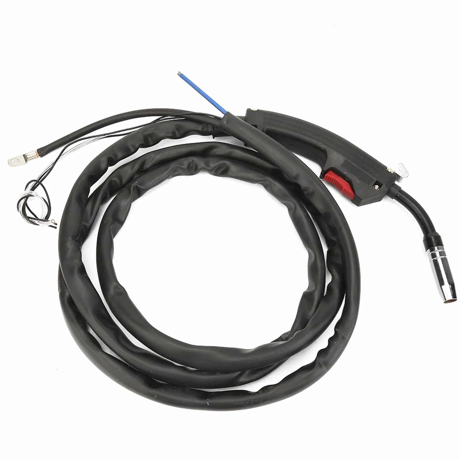 Torche MIG, 2 mètres 160A-200A CO2 protection gaz pistolet machine à souder manuelle pour fil de soudure 0,8-1,2 mm