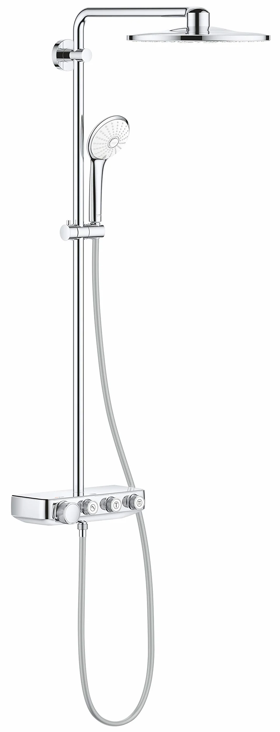 GROHE Colonne de Douche avec Mitigeur Thermostatique Euphoria Smartcontrol System 310 mm Duo 26507000