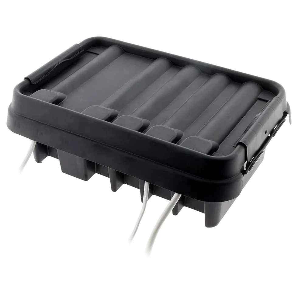 Boîtier de raccordement étanche IP55 - Noir - Zenitech