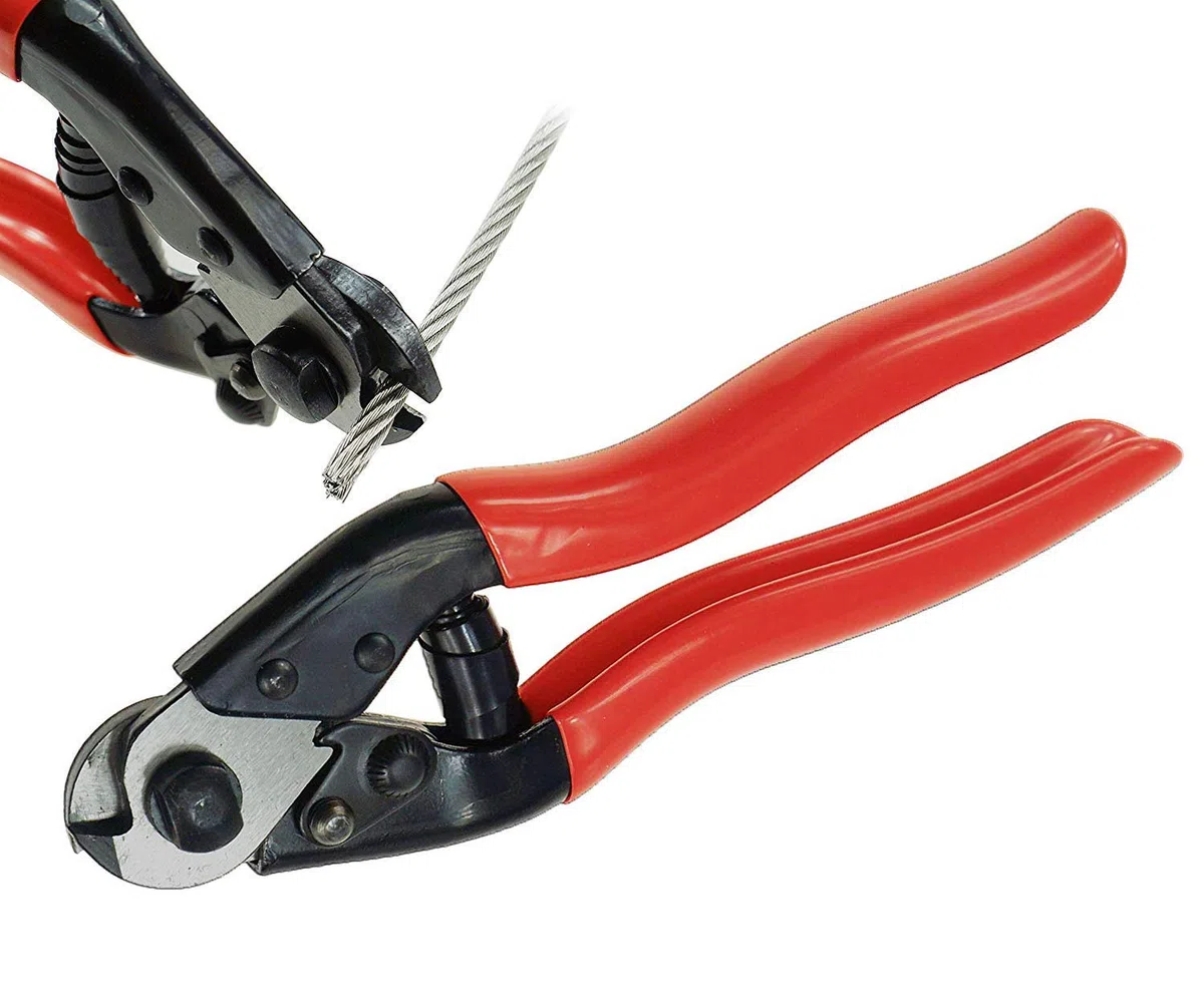 Lababe Pince coupe-câble à cliquet ultra résistante pour câbles en aluminium/cuivre jusqu'à 240 mm²