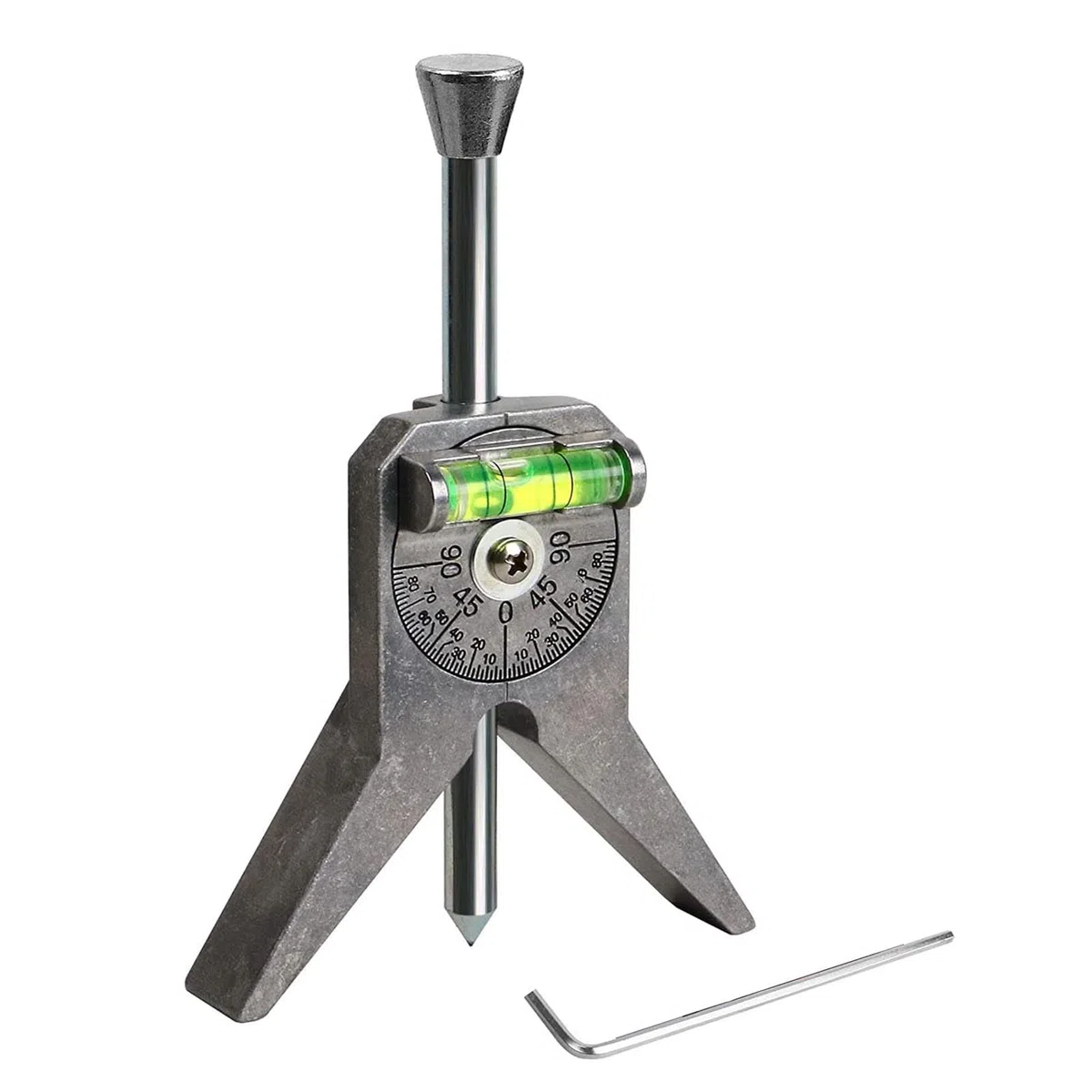 Outil de Centrage de Marqueur de Tuyau de sécurité Réglable D'échelle D'acier Inoxydable de Détecteur de Centre de Tuyau