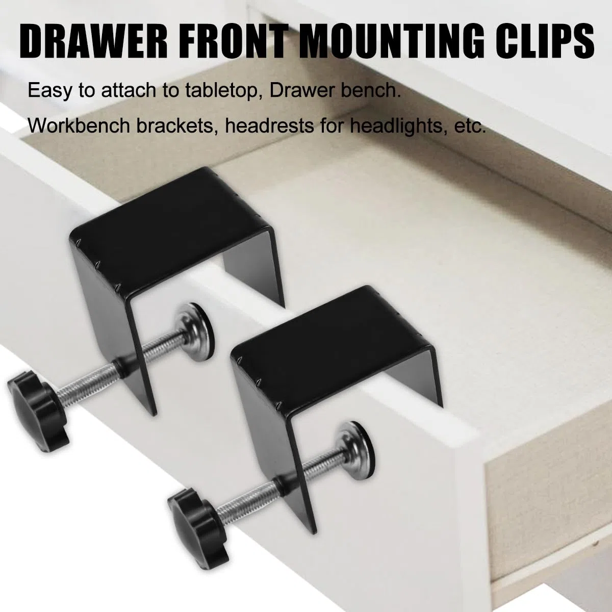 Serre Joint Menuisier en C, 50 mm Réglable Pince C, Cabinet Clamps, Acier Inoxydable, Mini Pince Serre Joint Dormant, pour Fixation du Bois, Fabrication et Bricolage