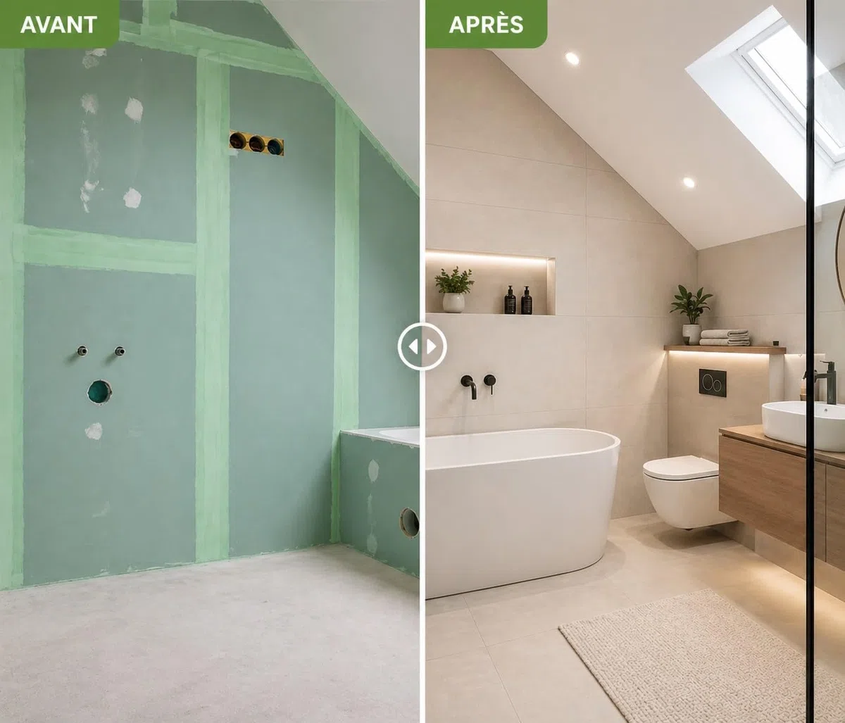 SEMIN Enduit pièce humide CE 78 Hydro 5 kg + bande à joint hydrofuge 30 m – salle de bain et cuisine – 10 m²