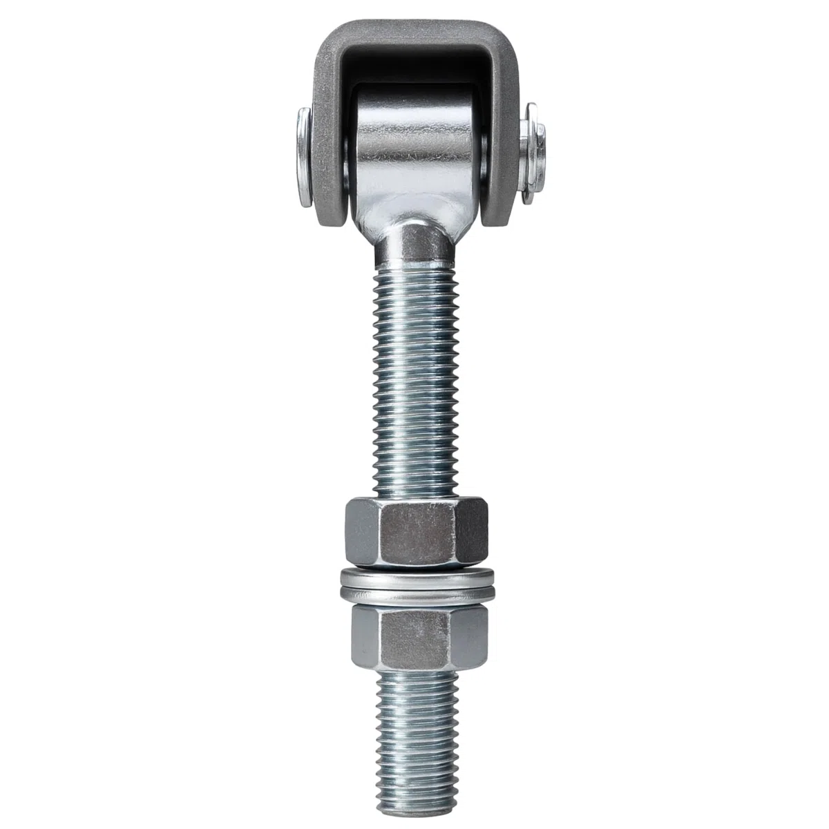 WDB - Charnière de portail réglable galvanisée - Charnières pour portail de jardin - Charnières à charge lourde - Installation de portail - Charnières de portail suspendues - Lot de 2 charnières de