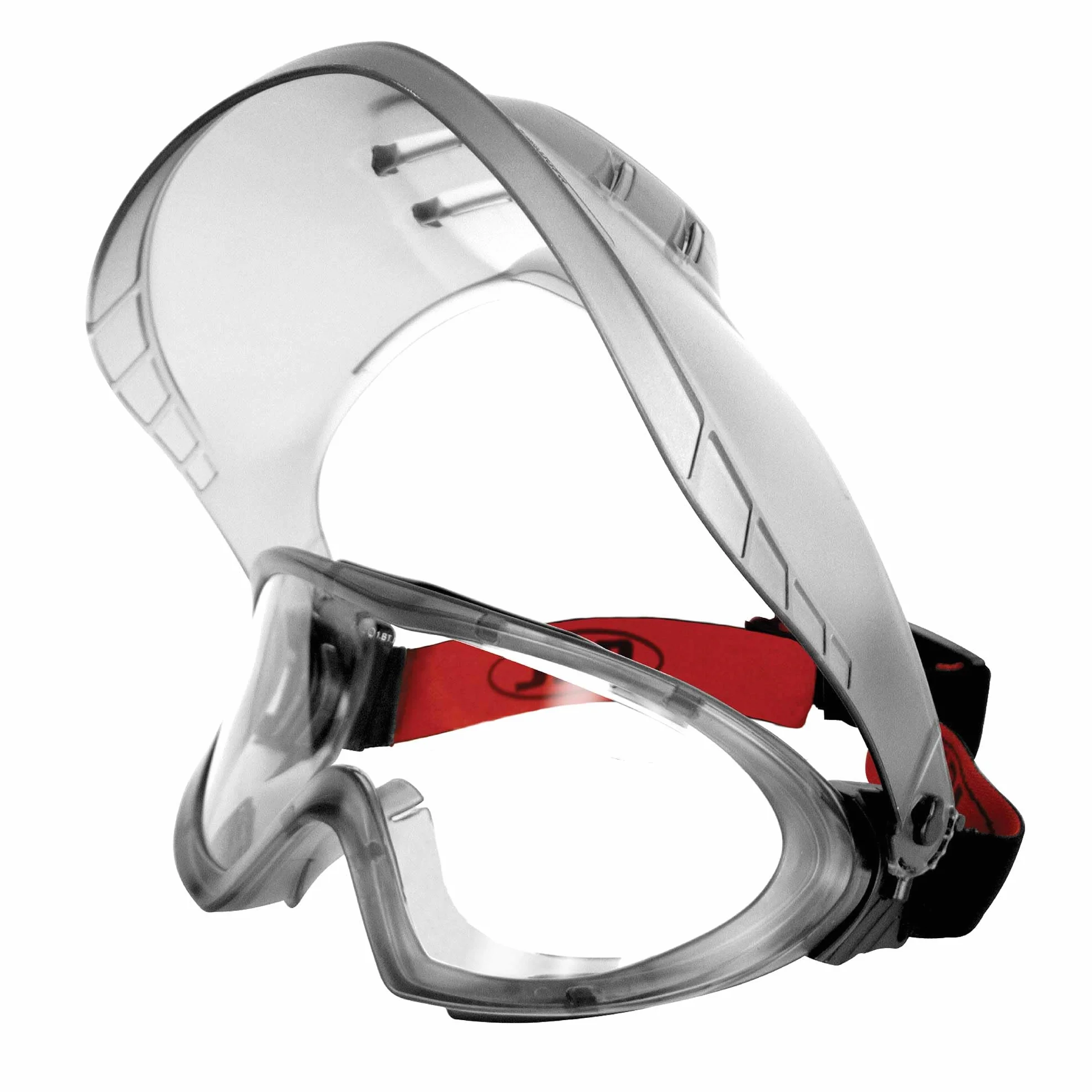 JSP STEALTH 9200 Lunettes de Sécurité avec Écran Facial - Anti-Buée Classe N - Protection Oculaire - Écran Mobile - Bandeau Réglable pour Bricolage, Découpe, Industrie et Laboratoire - EN 166 & EN 170