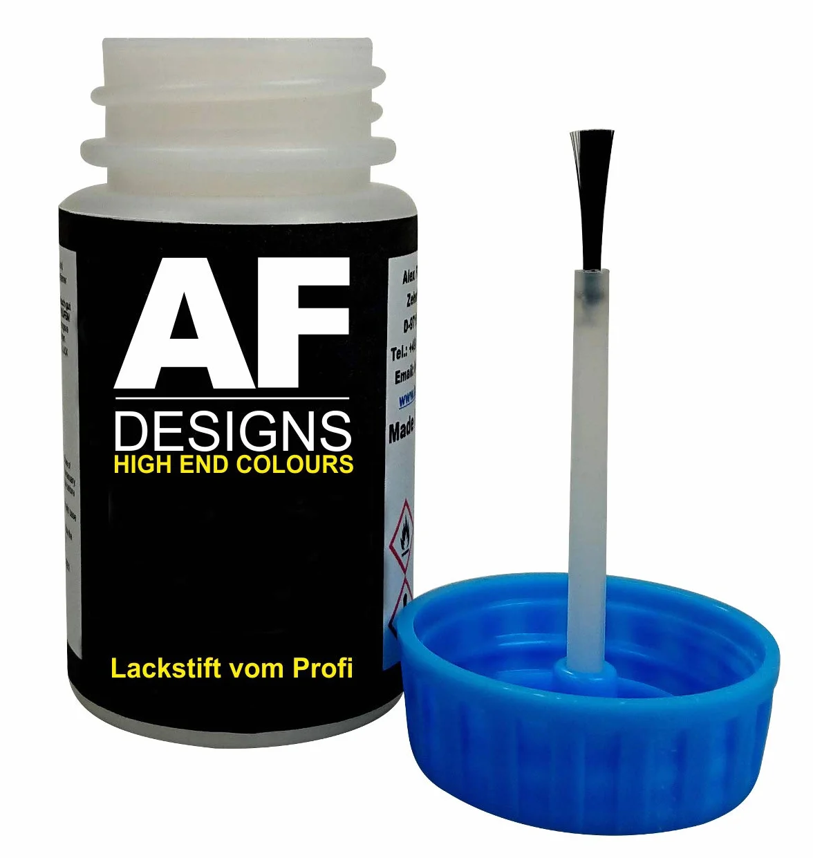Alex Flittner Designs RAL 7006 Stylo de retouche satiné Mat Mat 50 ML séchage Rapide Acrylique