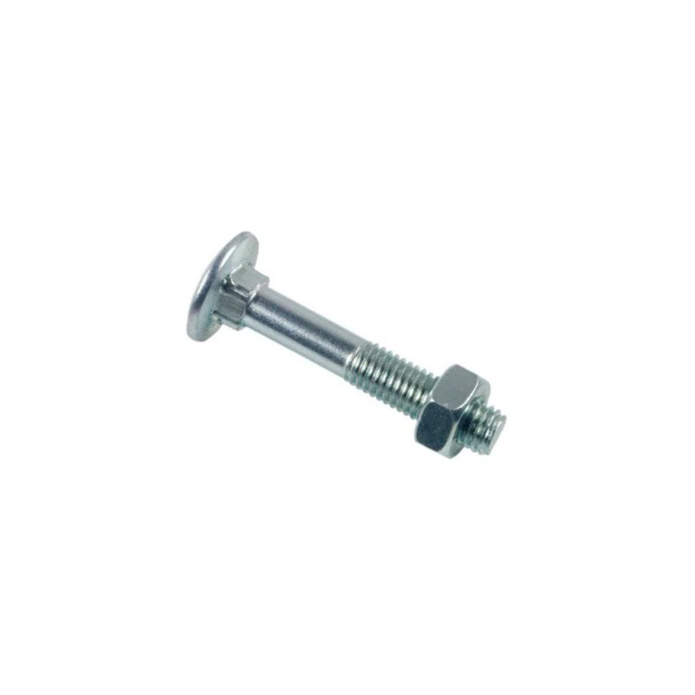 Diamwood - Boulon tête ronde collet carré 8 x 110 mm Zingué - Boite de 50 pcs - DIAMWOOD BTRCC0811002B