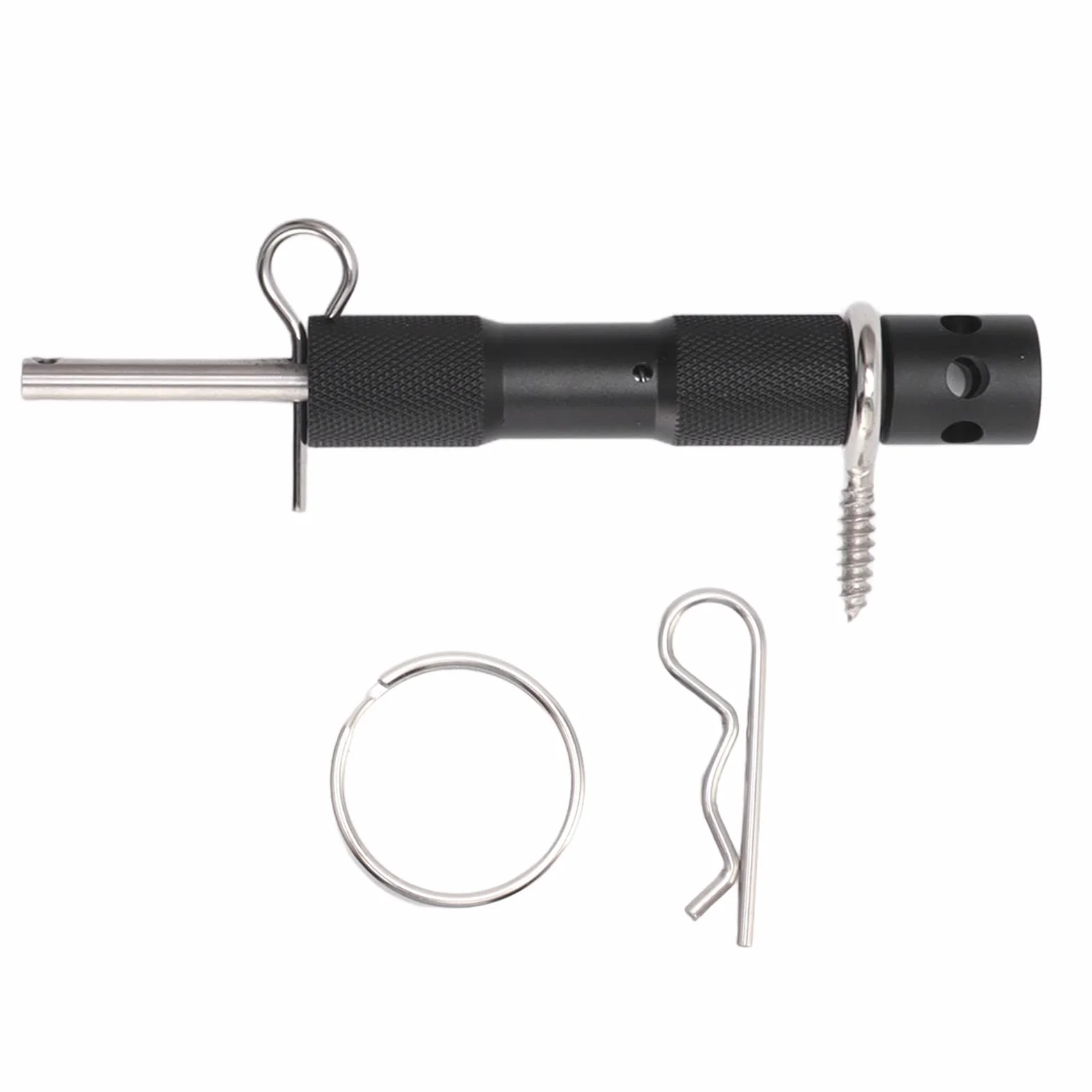 Kit D'alarme de Déclenchement Périmétrique, Dispositif D'alarme de Fil de Déclenchement de Camping en Alliage D'aluminium, Système de sécurité D'alerte Précoce pour la sécurité