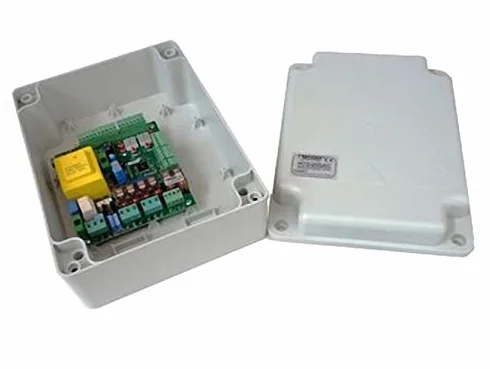 H70/200AC/BOX Unité de contrôle pour deux moteurs 230 V AC récipient en plastique ROGER