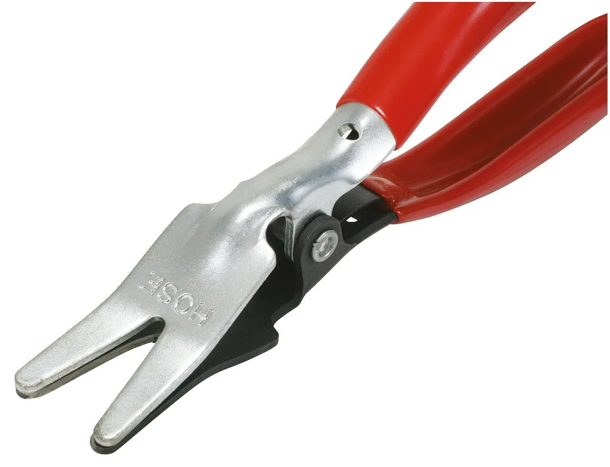 KS TOOLS 115.1044 - Pince Plate à Extraire les Durites - Gamme Classic - L. 195 mm