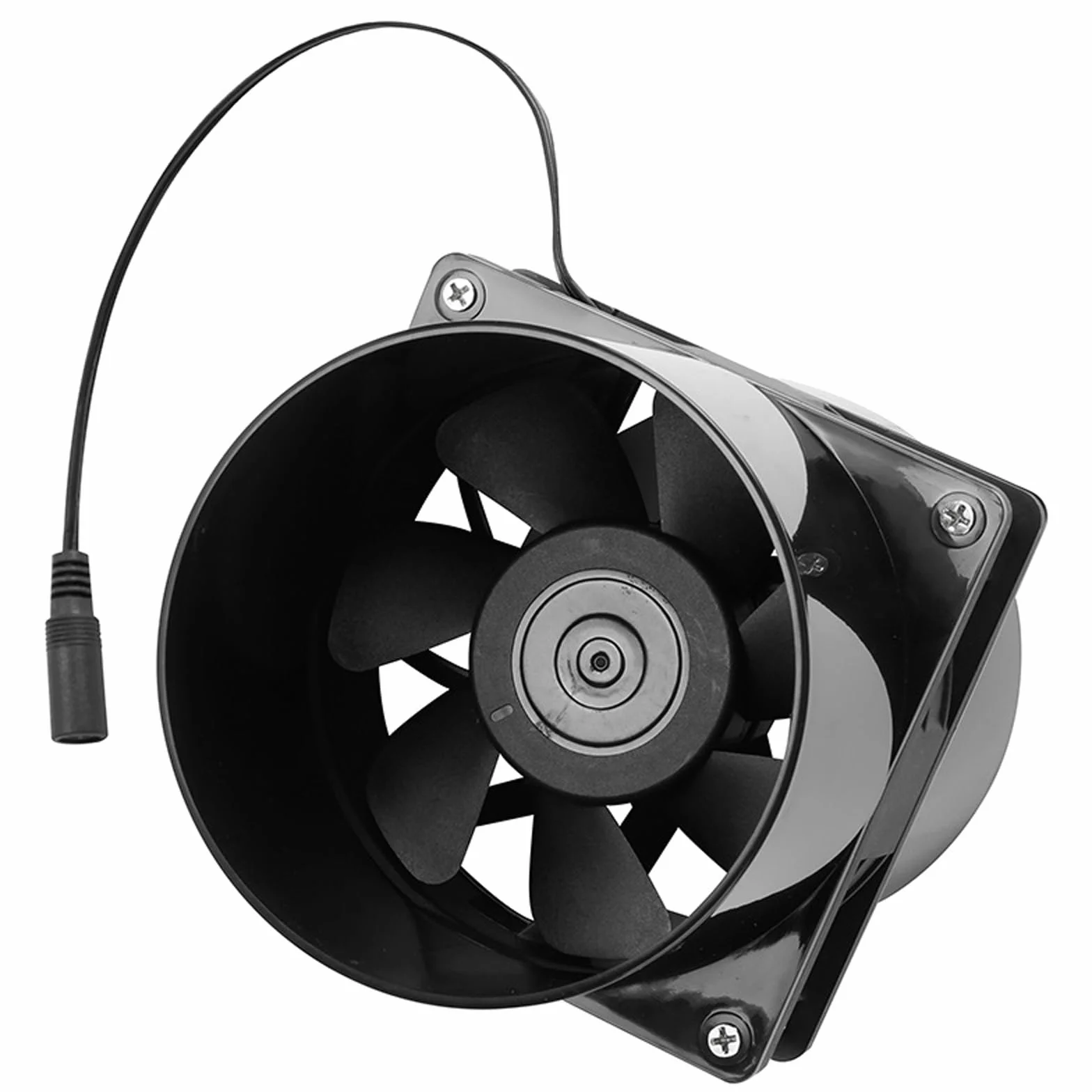 GOMETY Ventilateur Extracteur d'air 100mm en Ligne, Ventilation Extracteur Air avec Variateur Puissant, Silencieux, Efficace Ventilation Cave Humide, Garages, Garage, Cuisine, Salle de Bain