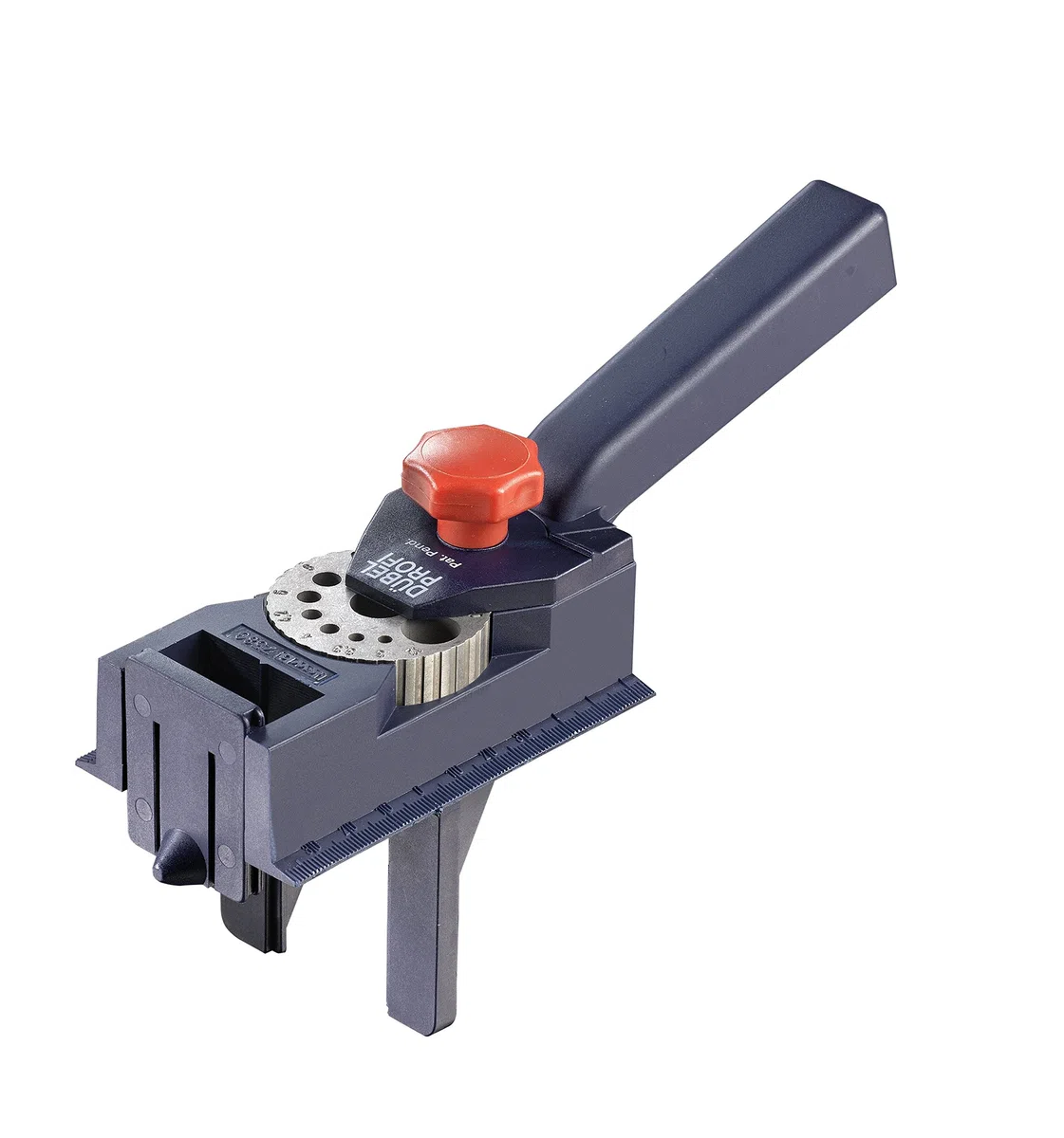 kwb Professionnel des chevilles - gabarit de perçage universel avec tailles de trous réglables, pour chevilles en bois, antidérapant, Ø44267mm