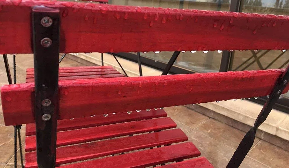 Luminos LUM1110 - CORAL - Lasure Biobased pour bois extérieur à l'eau - Rouge Corail 1L