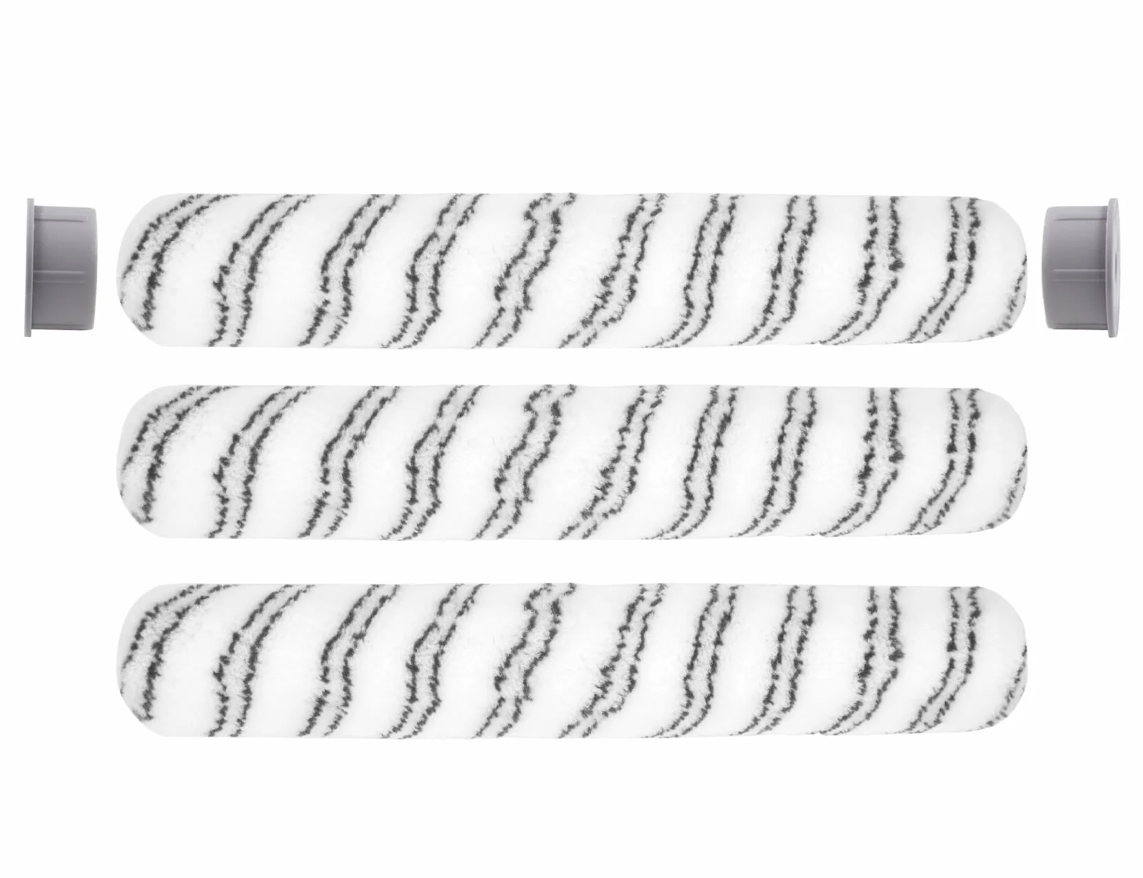 ROLLINGDOG Lot de 3 manchons de rouleau de peinture de 45,7 cm – Poils longs de 18 mm pour maçonnerie, murs rugueux et texturés, plafonds et sols