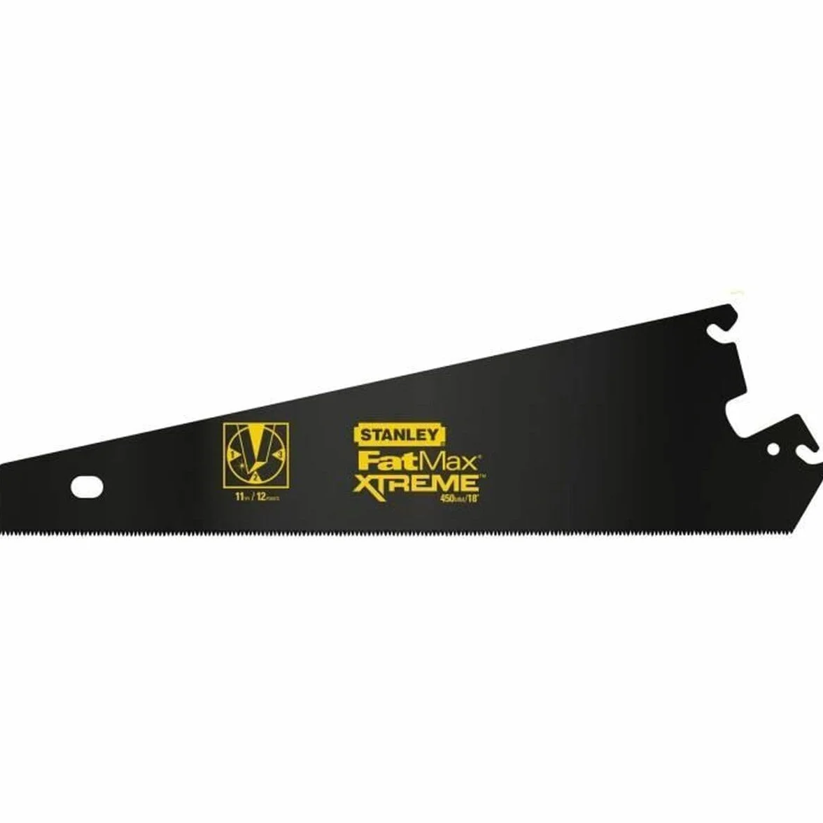 STANLEY - 0-20-204 Lame Xtreme Fine 450 Mm 1P Apl - Gamme FATMAX - Fabriqués En France - Système InstantChange - Denture JetCut 11 Dents - Traitement Blade Armor