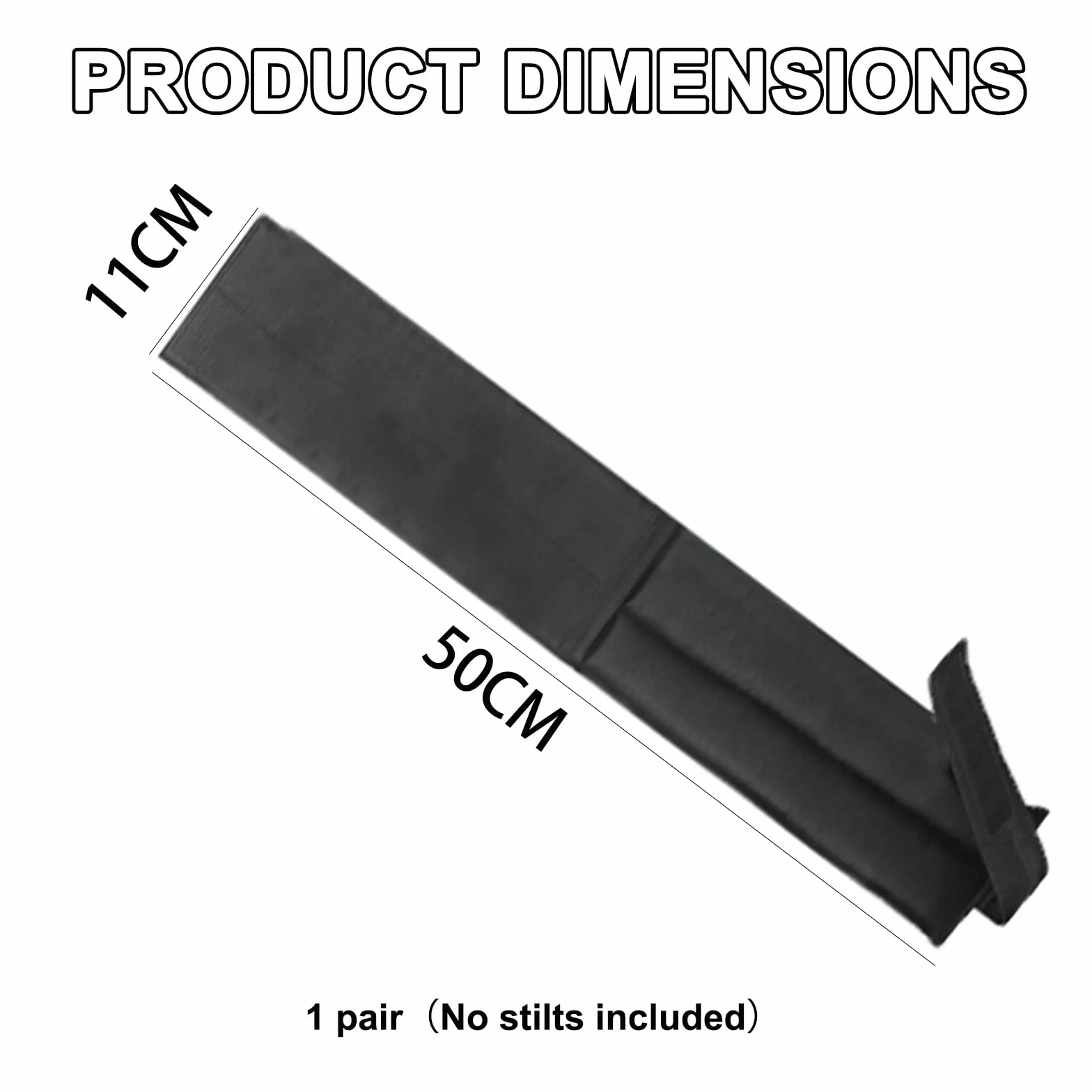 Lot de 2 sangles d'échasses pour cloison sèche – Sangles réglables pour cloison sèche – Sangles de jambe souples pour cloison sèche