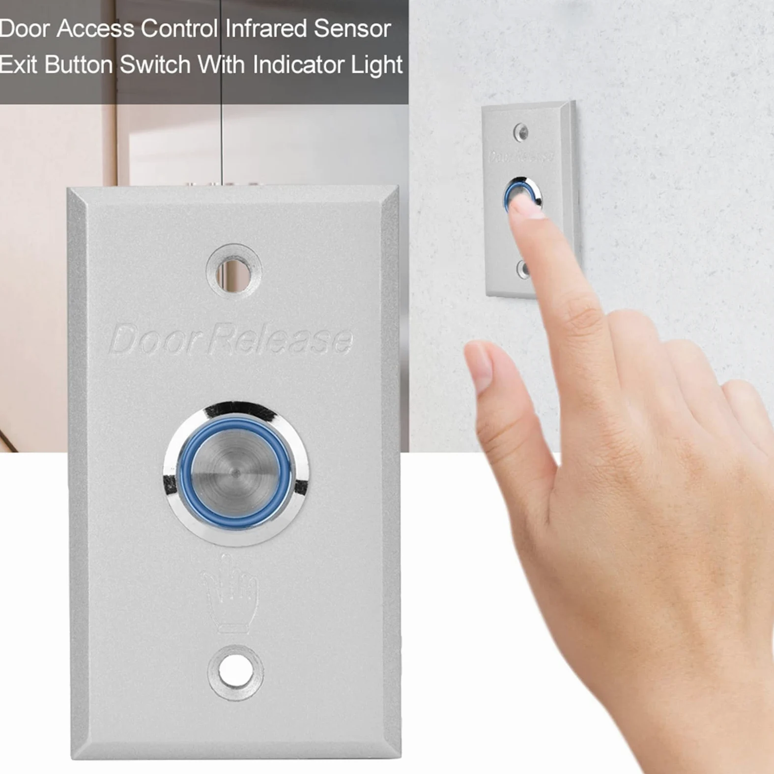 Contrôle d'accès de porte 12 V - Bouton de sortie, d'ouverture et de déverrouillage désactivé - Système de contrôle d'accès