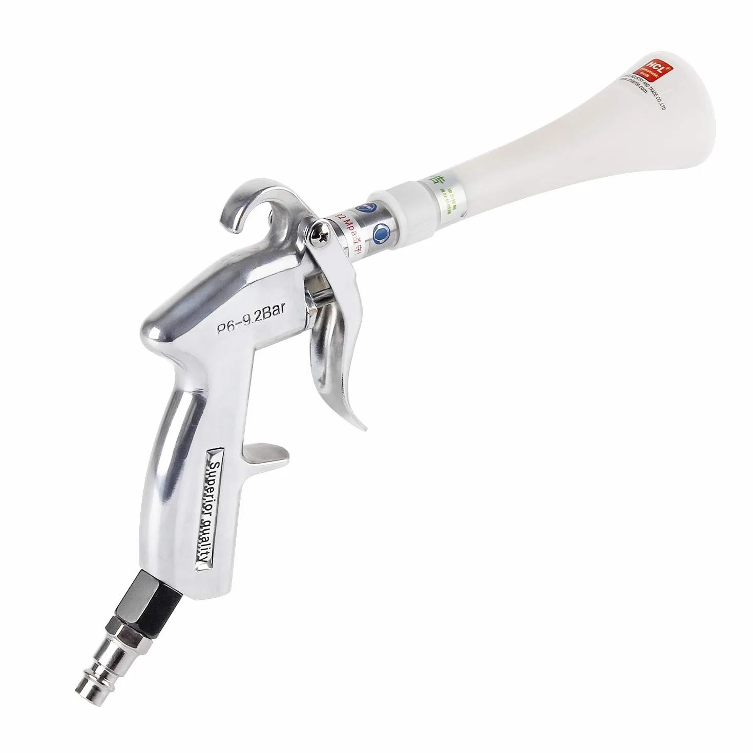 Pistolet Nettoyage Voiture, Pistolet de soufflage à sec - Pistolet à air comprimé - Blow Gun Pistolet de nettoyage à air comprimé