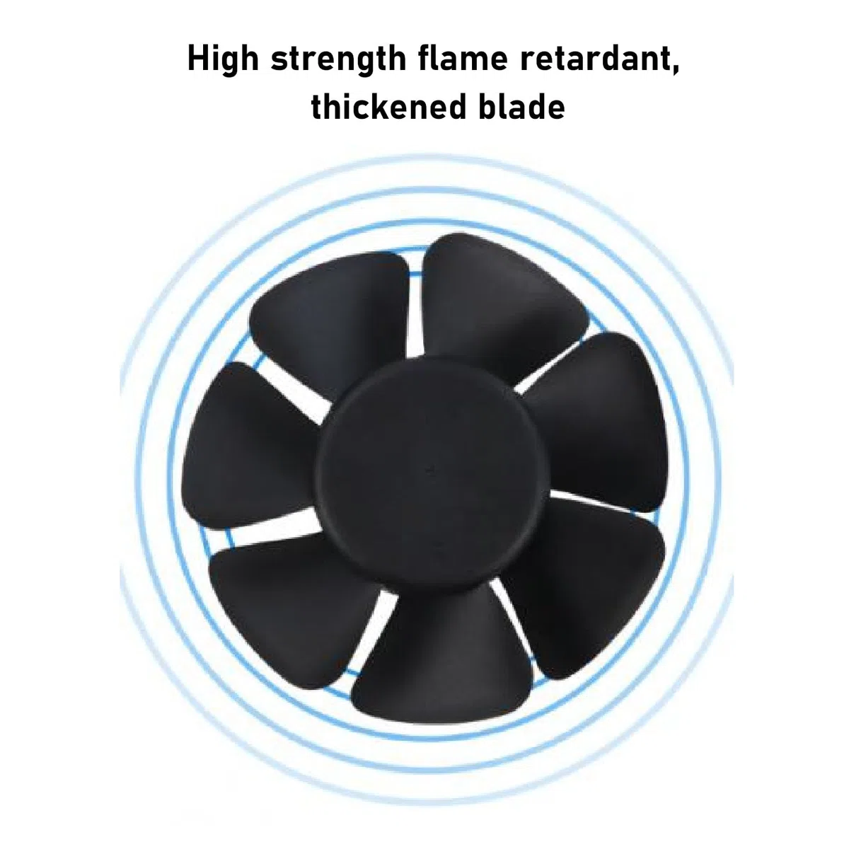 Ventilateur de refroidissement à double roulement à billes 12 V CC 92 mm x 92 mm, avec connecteur à 2 broches, 3 000 tr/min haute vitesse, débit d'air de 52,8 CFM, pour